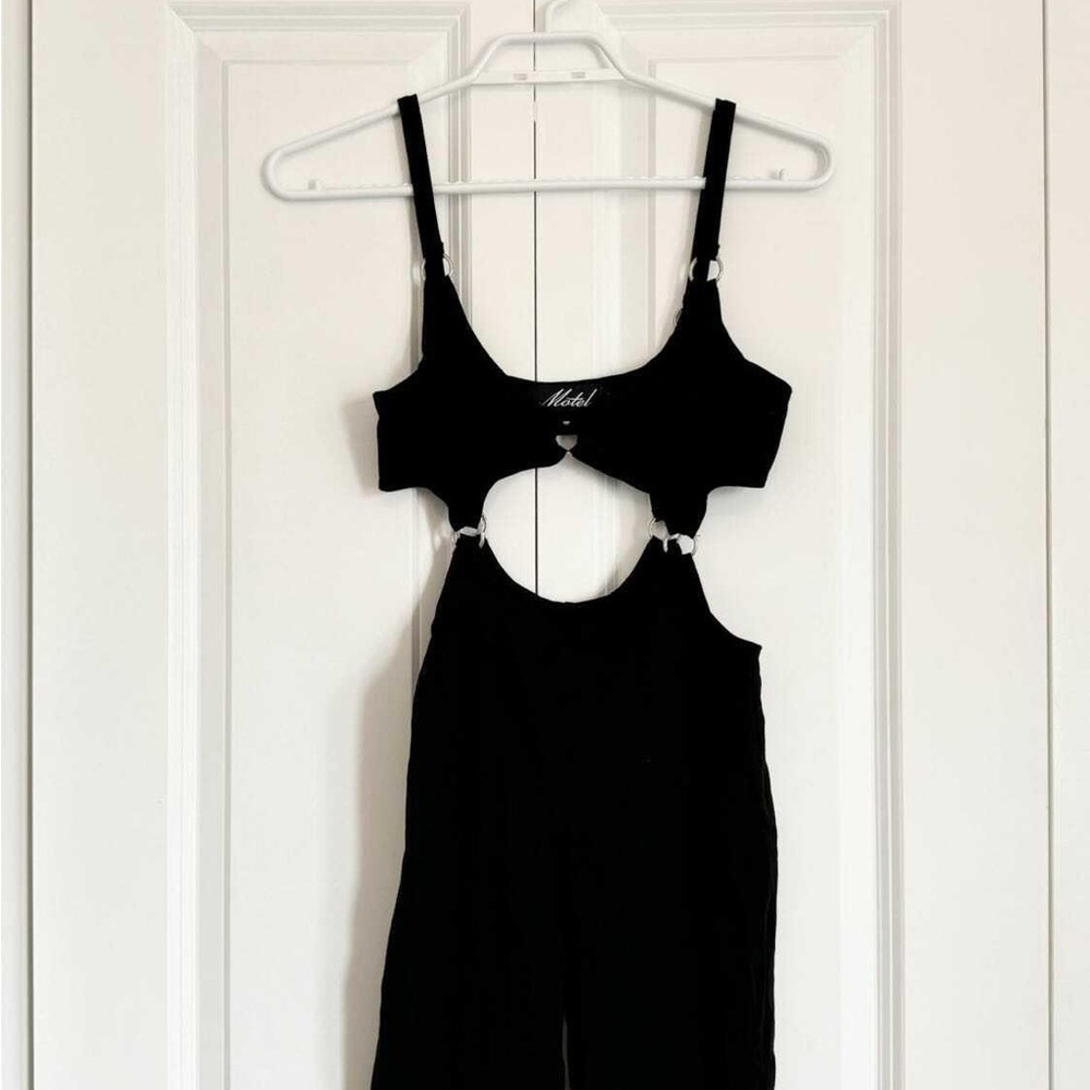 Meshki Black Cutout Jumpsuit